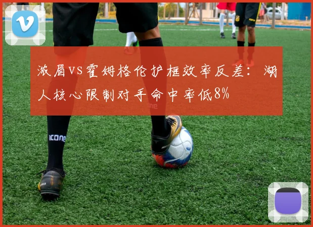 浓眉vs霍姆格伦护框效率反差：湖人核心限制对手命中率低8%